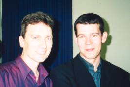 photo of Nigel Keay and Franck Chevalier